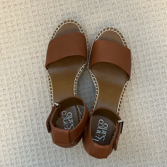 Franco Sarto -Clemens Espadrille Wedge Sandal 8.5 - Picture 5 of 11